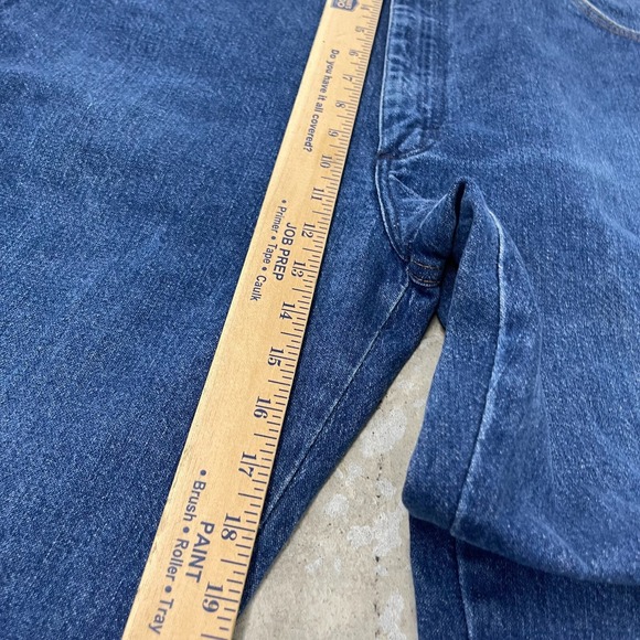 Vintage Wrangler Jeans Mens 36x33 Blue Pants 936 Cowboy Western Denim Tag 36x34 - Picture 11 of 15